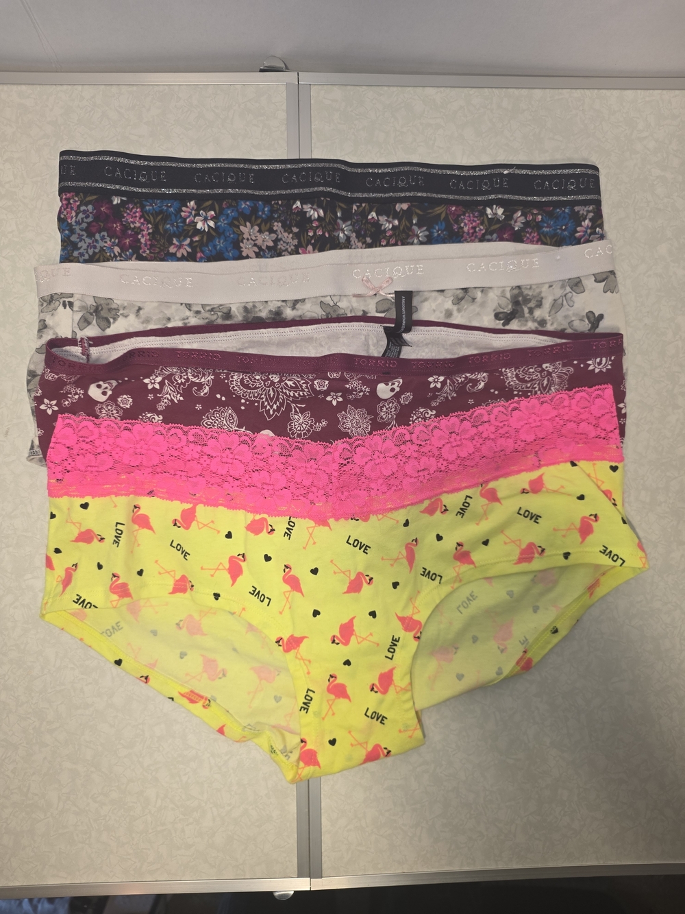 Mixed Lot Torrid Cacique Hipster Boyshort Xxl, 14/16 1